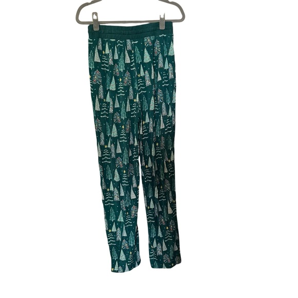 Little Sleepies Womens Twinkling Trees Christmas Pajama Pant Size Medium Bamboo - Picture 2 of 5